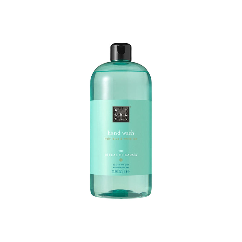 Ritual of Karma mydło do rąk 1000 ml w zielonej butelce do codziennej pielęgnacji