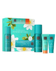 Rituals ritual of karma zestaw mini na lato z kosmetykami do pielęgnacji ciała w turkusowym opakowaniu