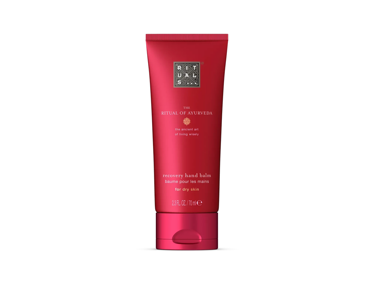 Set Do Rak Z Rituals Rituals balsam do rąk w czerwonej tubce z serii The Ritual of Ayurveda ...