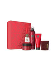 Rituals The Ritual of Ayurveda zestaw prezentowy z kremem, mgiełką, balsamem i świecą w czerwonym opakowaniu
