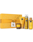 Zestaw prezentowy Rituals Mehr dla firm z żółtym opakowaniem i kosmetykami do pielęgnacji ciała