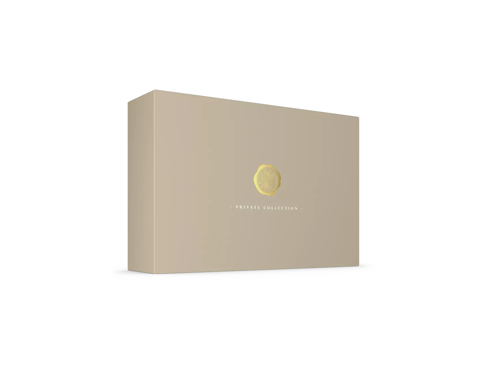 Elegancki zestaw prezentowy Rituals Winter Garden w beżowym pudełku z złotym logo